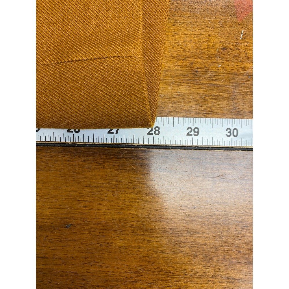 J.Crew, No. 3 Pencil Skirt 100% Wool Midi Skirt Mustard Camel Ochre Size 6 - Picture 14 of 14